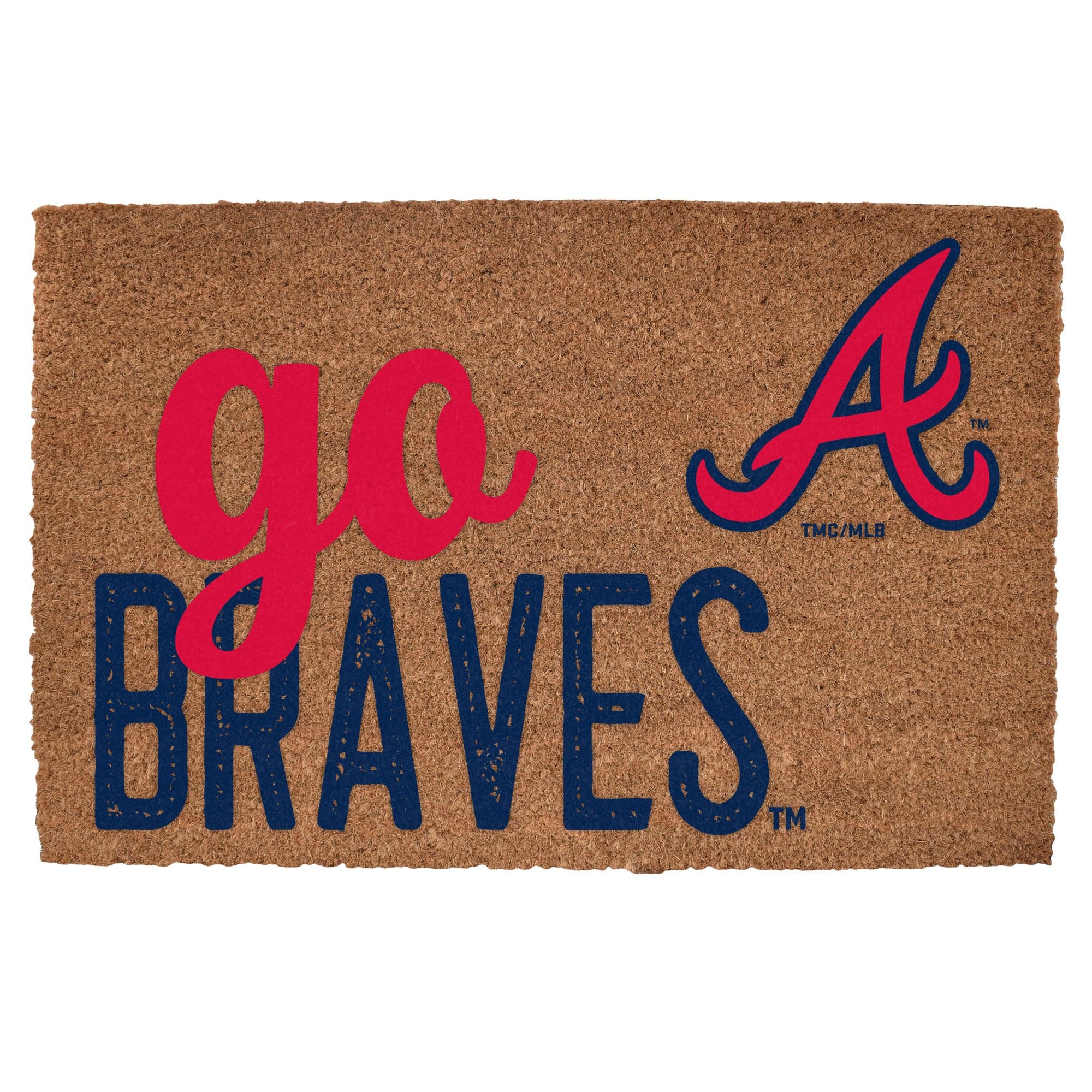 "The Memory Company - Atlanta Braves 20"" x 30"" Go Team Coir Door Mat - Multicolor" price history on PriceWatchPro