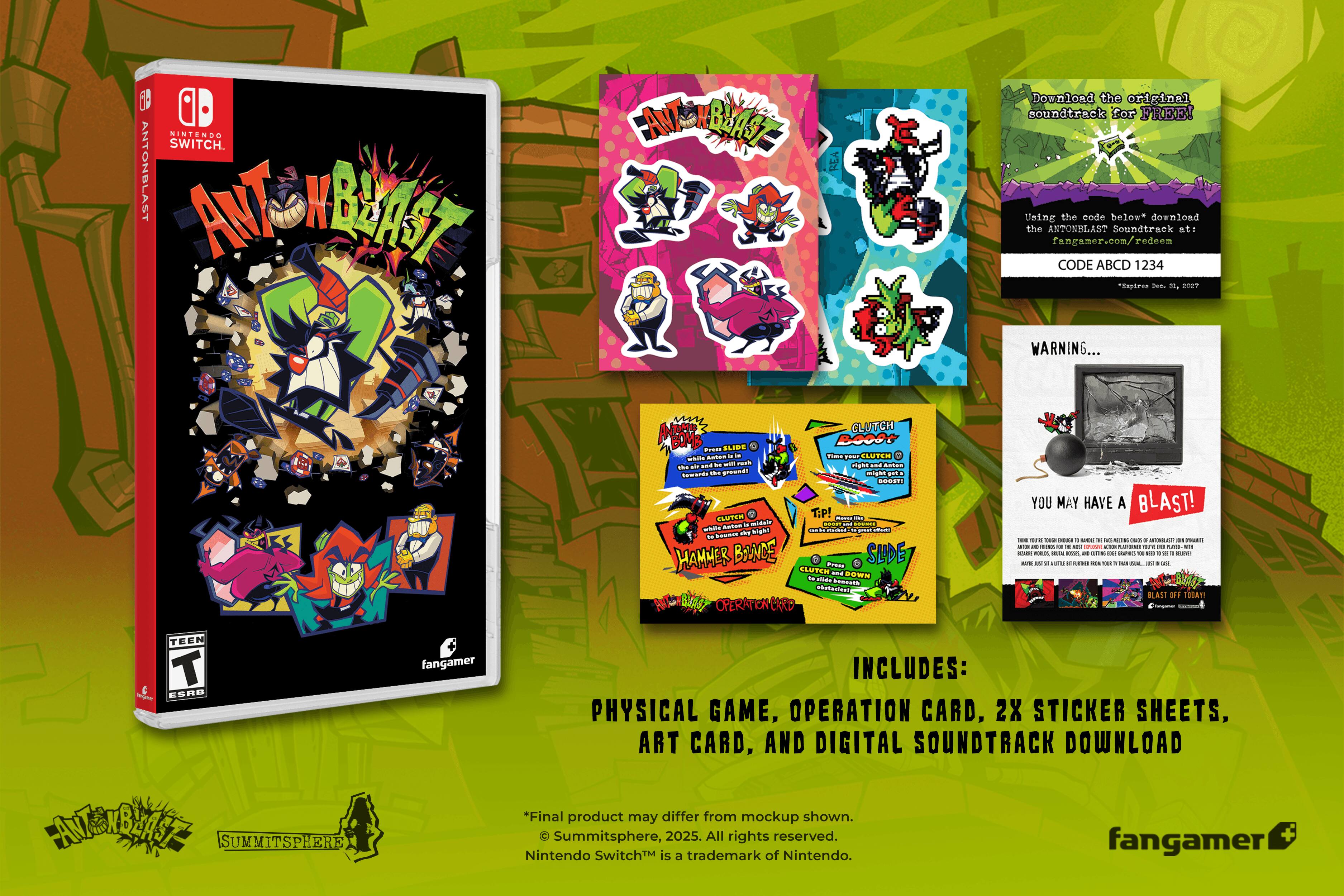 69 D NINTENDO SWITCH. ANTON BLAST. Download the original soundtrack for FREE! Using the code below, download the ANTON BLAST Soundtrack at: fangamer.com/redeem CODE ABCD 1234. Expires Dec. 31, 2027. WARNING... CLUTCH BOMB BOOST. Please IDE OELA - p CLUTCH J A.E. Wi Fh i 0 sa a Sword - groands MIGSE BITT BOO... CLUTCH T:P! - MOTtE Butan a -idal - Trm! while Sight - - LNT thy HAMMER BANDE F SUDE ELUTCH. DOWN P beaseth chrtsciesl OPERATON.CAR YOU MAY HAVE A BLAST! - -- - - - - - - - - dl - ON - - - A - - - - - - - - - - - - - - - - - - - - - - - - - - - - - - - - - - - - - - - - - - - - - - - - - - - - - - - - - - - - - - - - - - - - - - - - - - - - - - - - - - - - - - - - - - - - - - - - - - - - - - - - - - - - - - - - - - - - - - - - - - - - - - - - - - - - - - - - - - - - - - - - - - - - - - - - - - - - - - - - - - - - - - - - - - - - - - - - - - - - - - - - - - - - - - - - - - - - - - - - - - - - - - - - - - - - - - - - - - - - - - - - - - - - - - - - - - - - - - - - - - - - - - - - - - - - - - - - - - - - - - - - - - - - - - - - - - - - - - - - - - - - - - - - - - - - - - - - - - - - - - - - - - - - - - - - - - - - - - - - - - - - - -