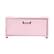 Front. Equator - Equator 24in Laundry Pedestal 11in tall + Rollout Storage Drawer Adjustable feet - Pink.