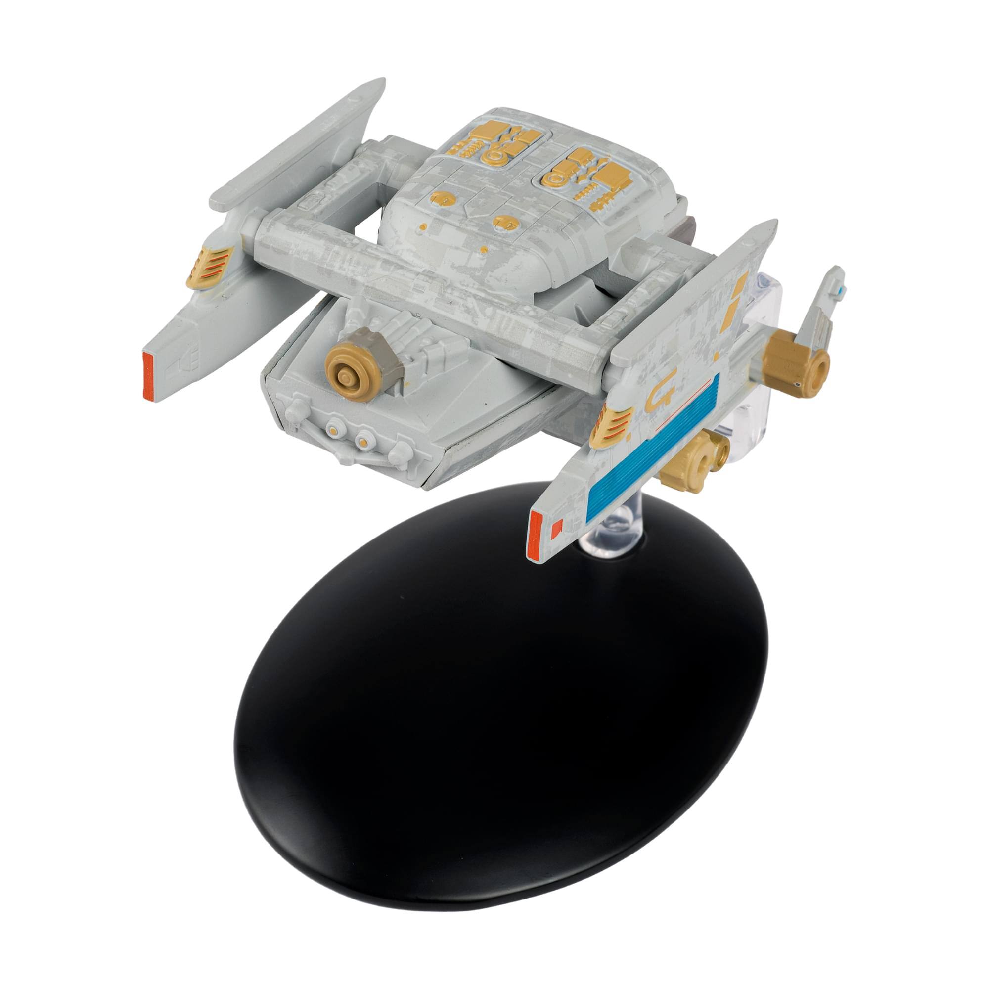 Alt View 1. Eaglemoss - Eaglemoss Star Trek Starship Replica | Federation Tug - Grey.