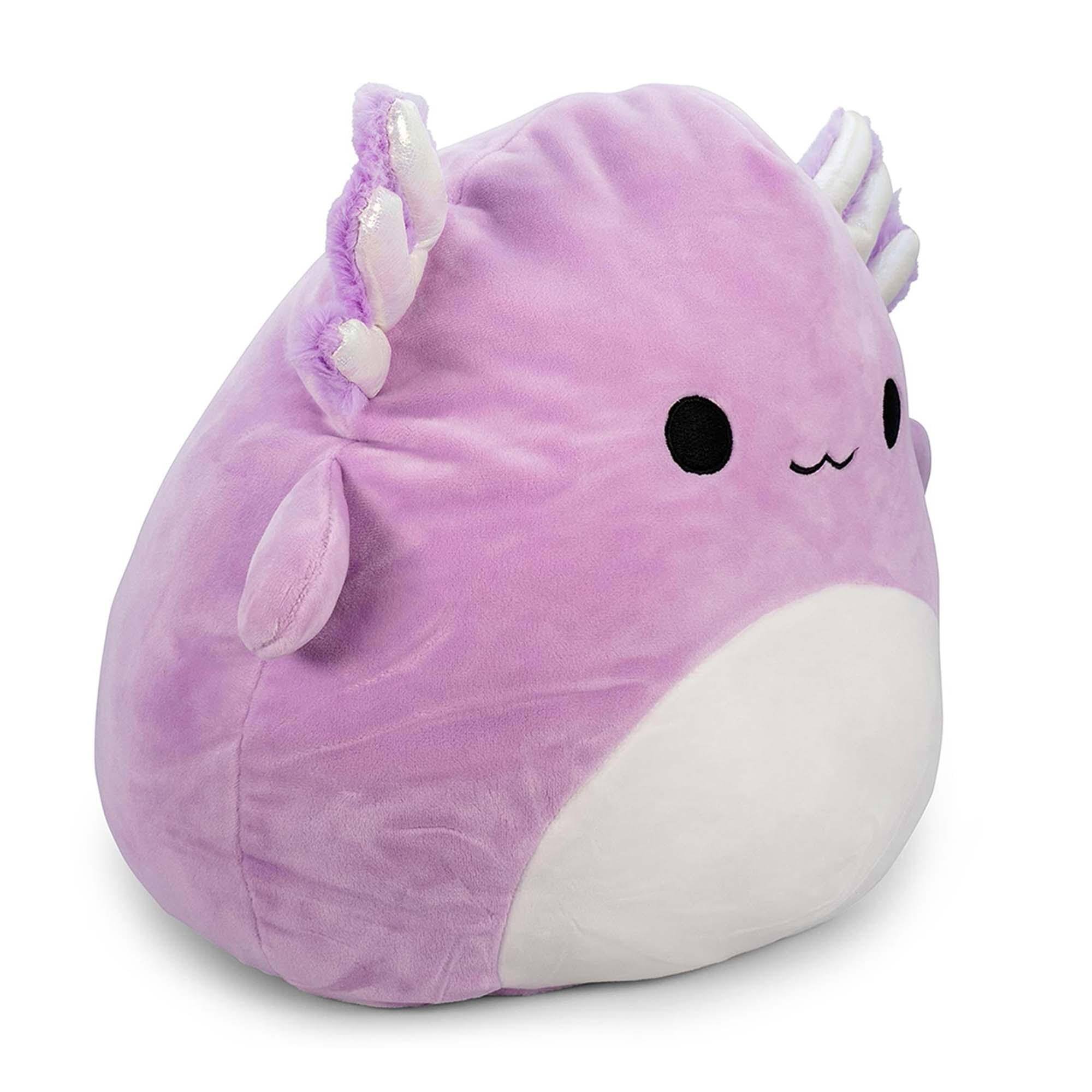Alt View 1. Kellytoy - Squishmallow 12 Inch Plush | Monica the Axolotl - Purple.