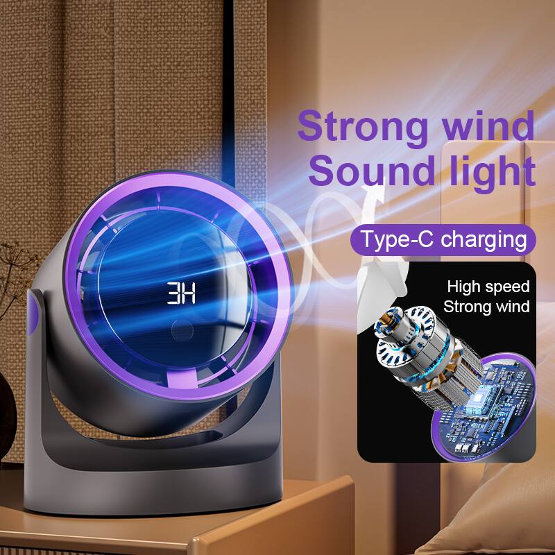Strong wind  
Sound light  
Type-C charging  
High speed  
Strong wind