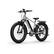 Front. NIU - BQi Fat Tire eBike w/ up to 60 miles Max Operating Range and 28 MPH Max Speed - Gray.