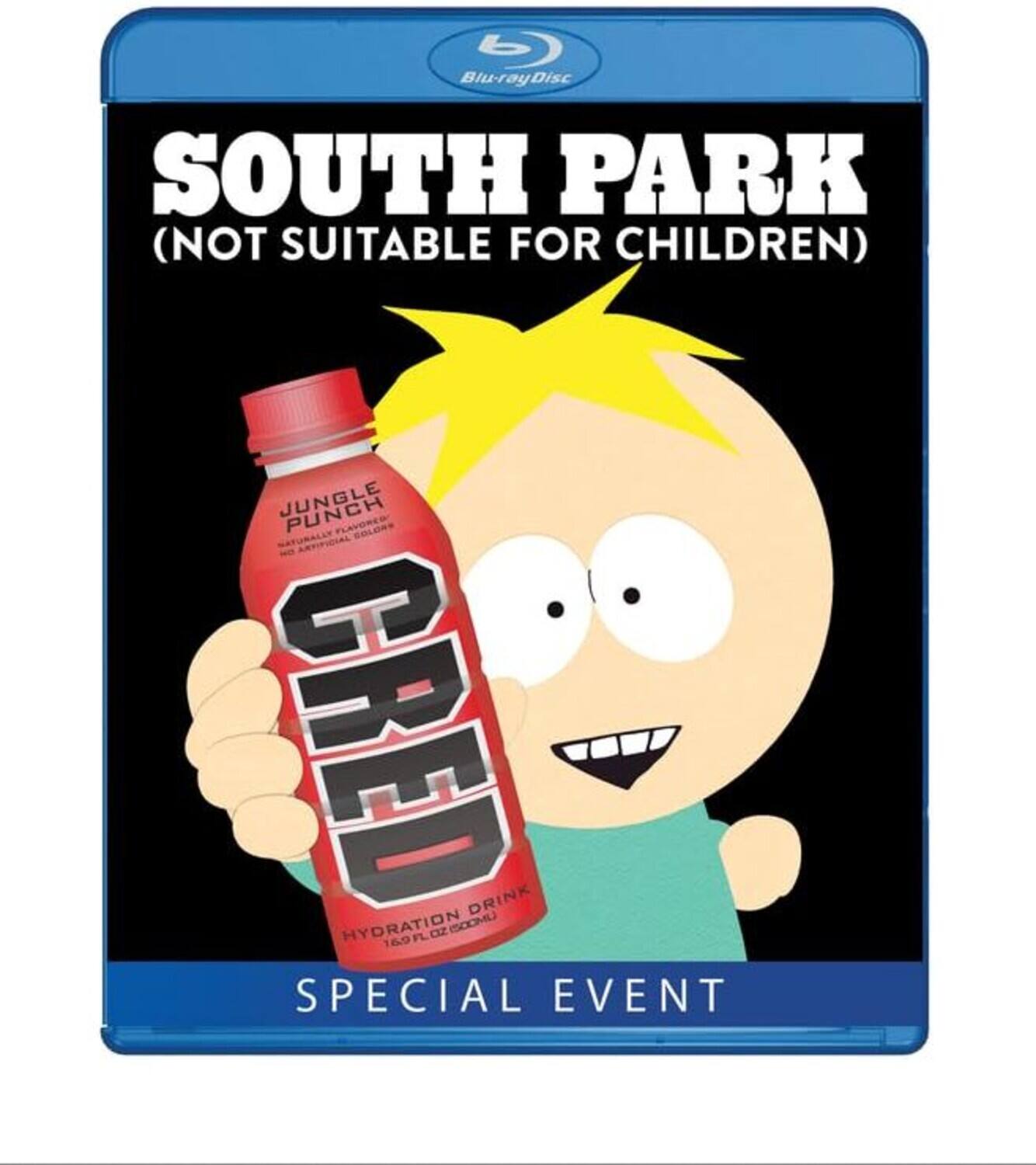 Front. South Park: Not Suitable for Children   - BLU-RAY.