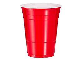 Solo - Cold Cups, 16 oz., 50/Pack - Red
