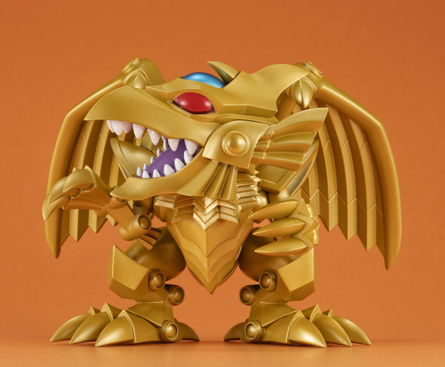 Alt View 3. Bandai - Megahouse - Yu-Gi-Oh! Duel Monsters - Megatoon - The Winged Dragon of Ra   - Collectibles - Multicolor.