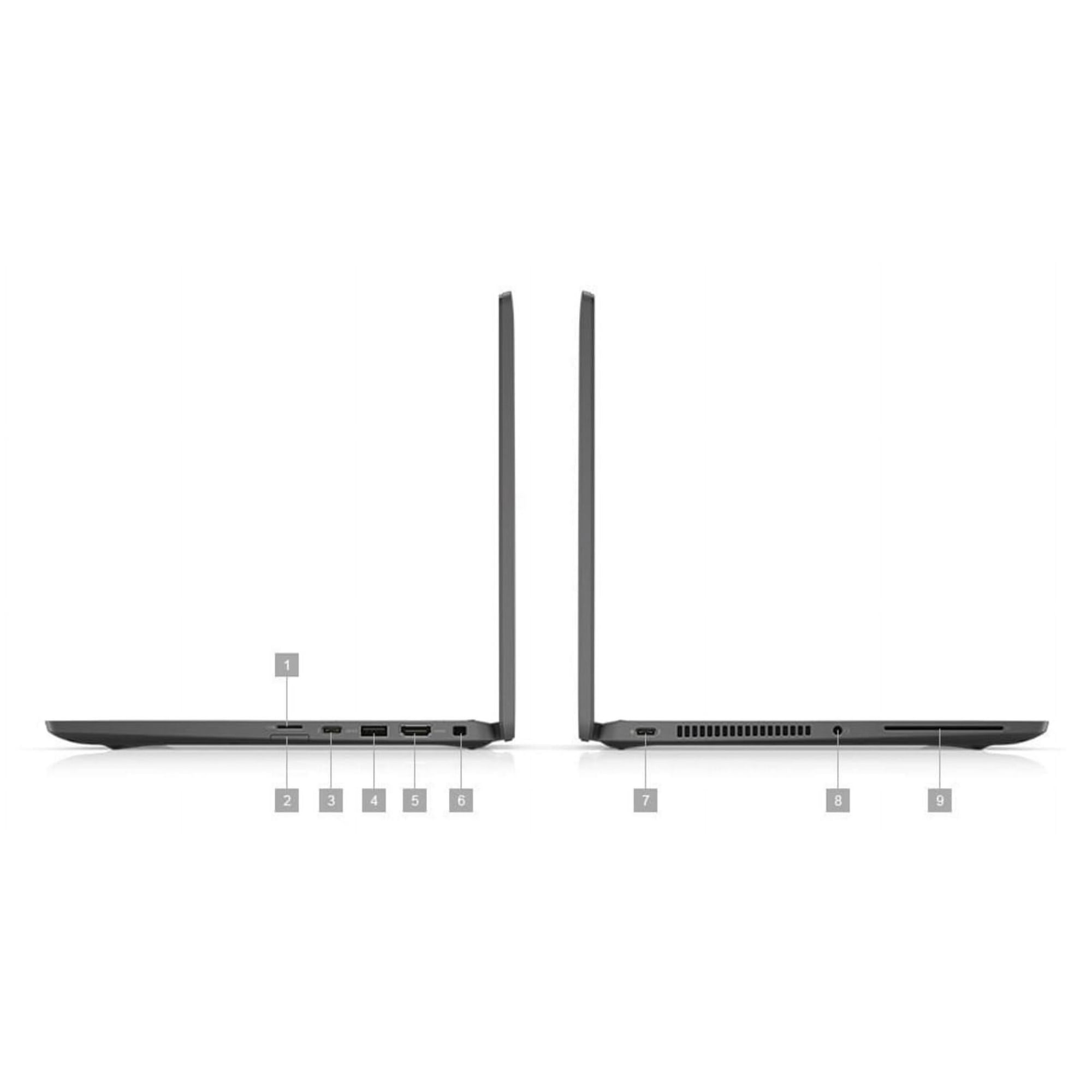Angle. Dell - Dell Latitude 7420 14" FHD Laptop, i7-1165G7, 16GB, 512GB, Windows 11 P - Black.