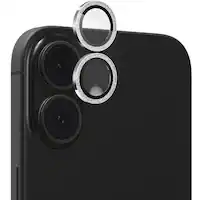 ZAGG - InvisibleShield Glass Elite Anti-Reflective Lens Protector for Apple iPhone 16/16 Plus - Glitter - Angle_Zoom