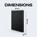 DIMENSIONS 80 mm XBOX 122,5 mm SEAGATE 14,5 mm