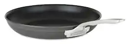 Viking - Hard Anodized 12" Nonstick Fry Pan - Black/Gray/Silver