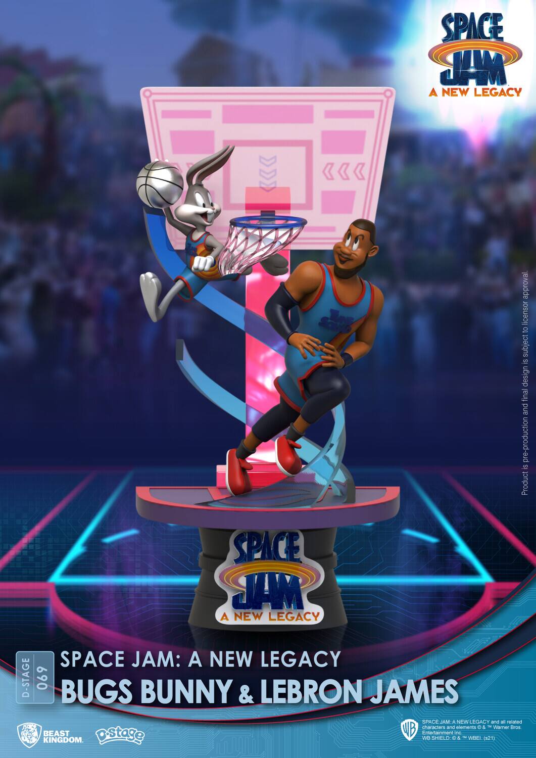 SPACE JAM: A NEW LEGACY

D-STAGE 069
BUGS BUNNY & LEBRON JAMES

SPACE JAM: A NEW LEGACY

Product SPACE JAM: A NEW LEGACY SoulD approval. Licensor to subject is design final and pre-production is Product SPACE JAM: A NEW LEGACY

SPACE MAL A NEW LEGACY and all related trademarks and elements © Warner Bros. Entertainment Inc. - WB Shield C 4 WHEL (421) KINGDOM.