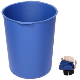 VEVOR - 5 Gallon Bucket Liner for Concrete Mix, Reusable Silicone Mortar Bucket Liner for Thinset Paint Concrete Epoxy Mixing - Blue