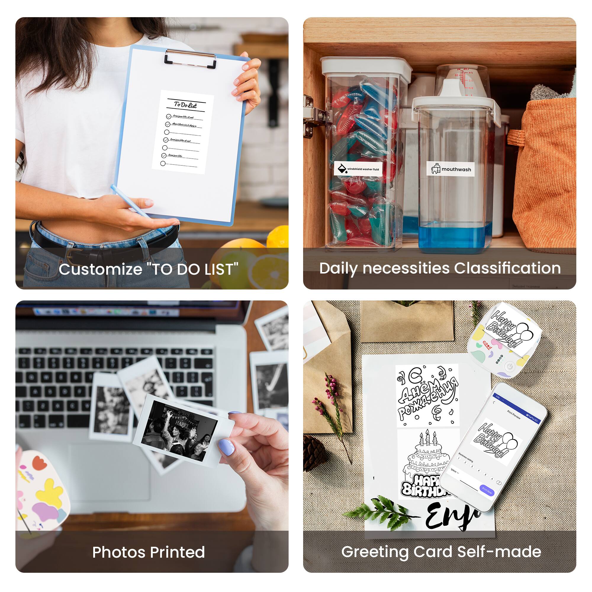 ToDolud n   - mamaw - . - - - : : mouthwosh Customize "TO DO LIST" Daily necessities Classification . . . 1 8  a . . a . 1 . I 1 . e . A Photos Printed Hapter c Briken .... Poreenus A - flepne Battorog AJAR CE ...... HAP BIRTHD Enp Greeting Card Self-made