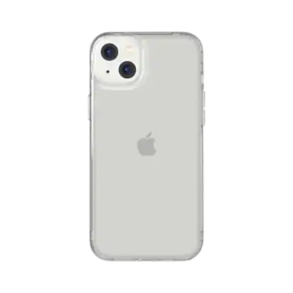 Front. Tech21 - Tech21 iPhone 14 Plus Evo Clear Phone Case - Clear.