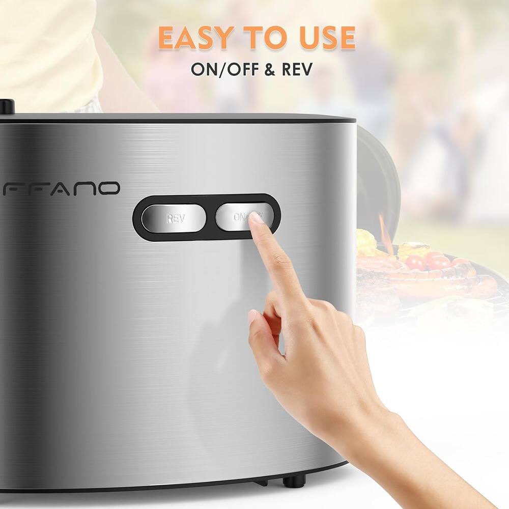 EASY TO USE  
ON/OFF & REV  

REV  
ON