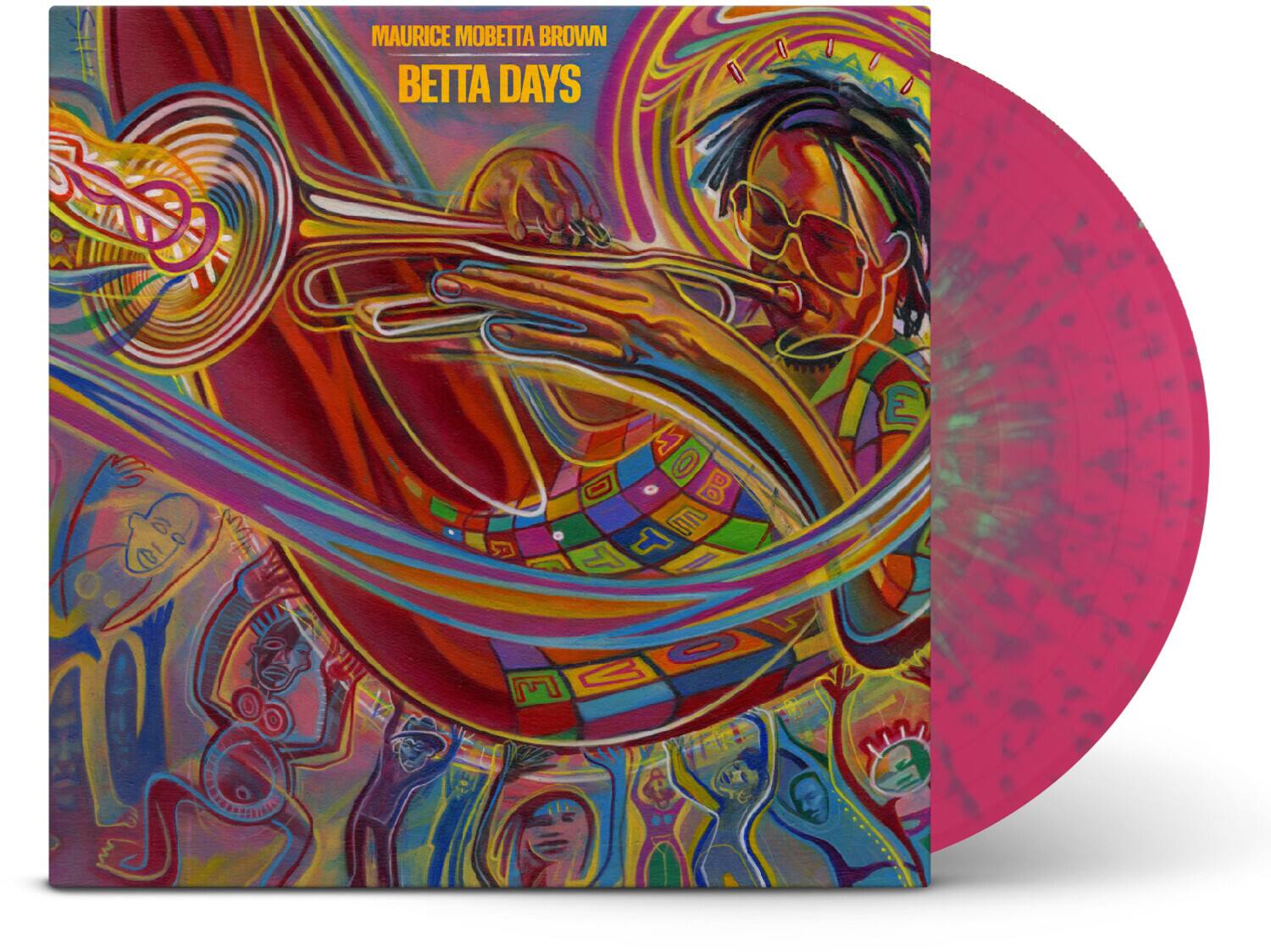Maurice Mobetta Brown - Betta Days - Pink/Green   - VINYL LP price history on PriceWatchPro