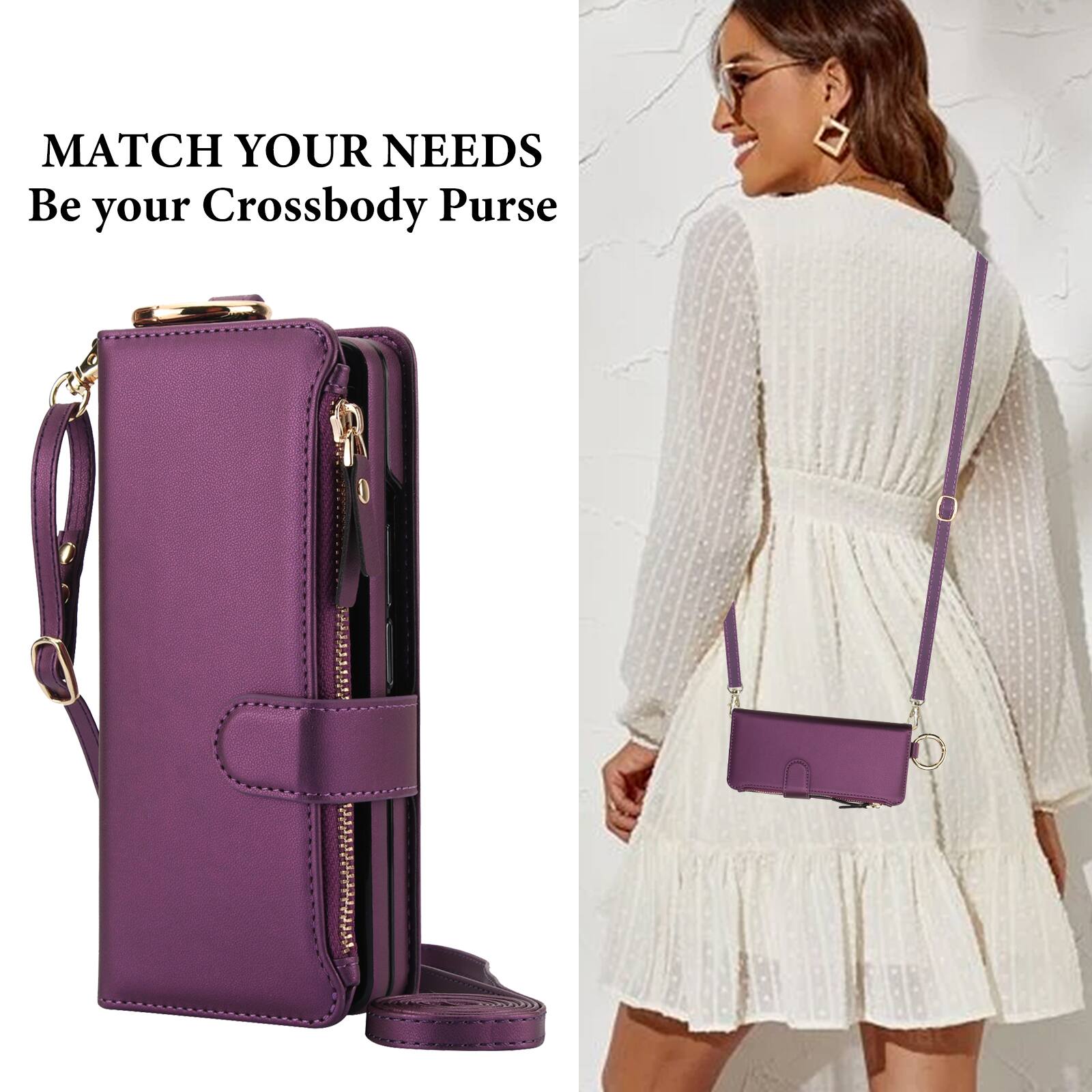 MATCH YOUR NEEDS  
Be your Crossbody Purse