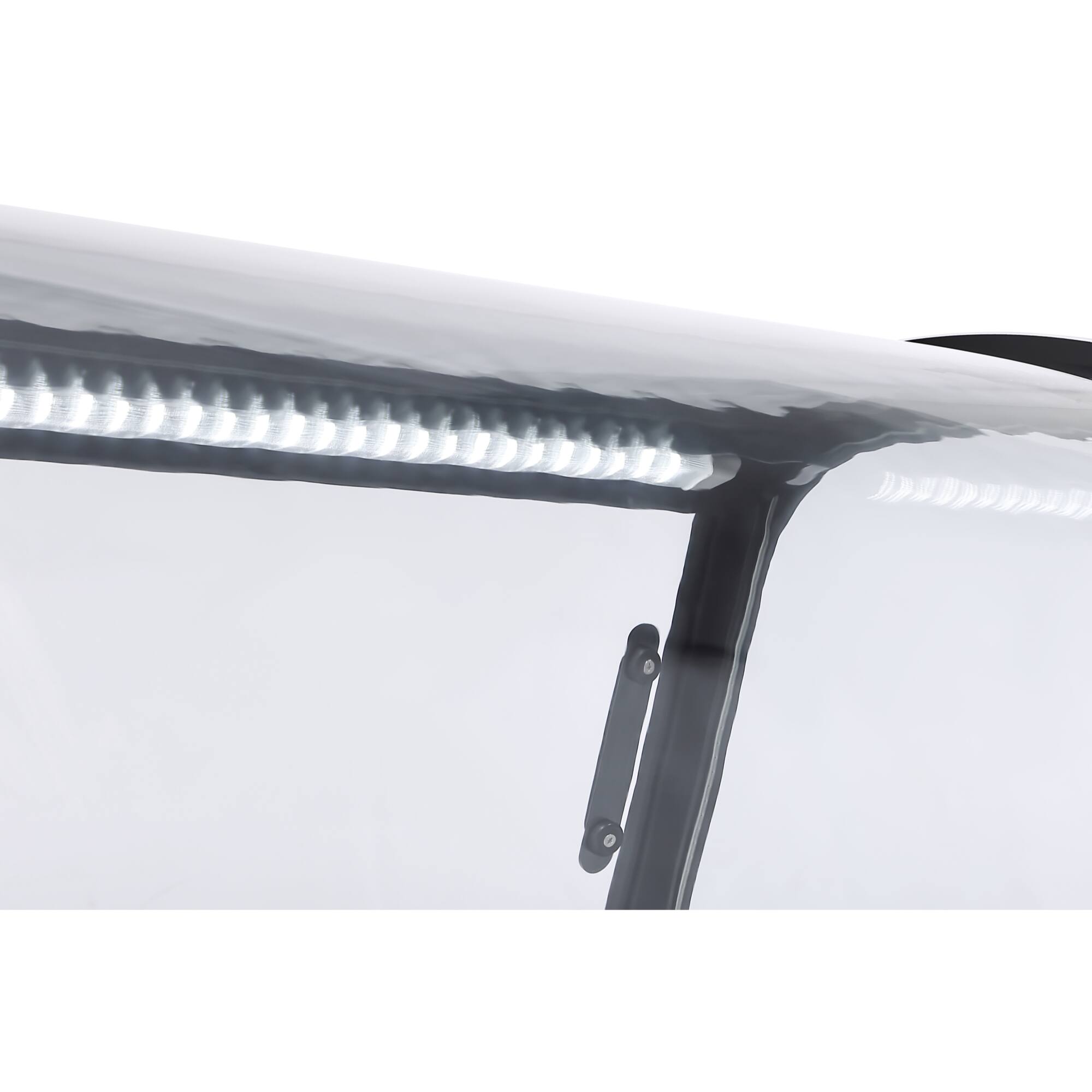 Alt View 7. Koolmore - 46 in. Countertop Gelato Display Case with 6 Pans and Built-in Glass Sneeze Guard in Stainless-Steel (KM-CGD6P) - Stainless-Steel.