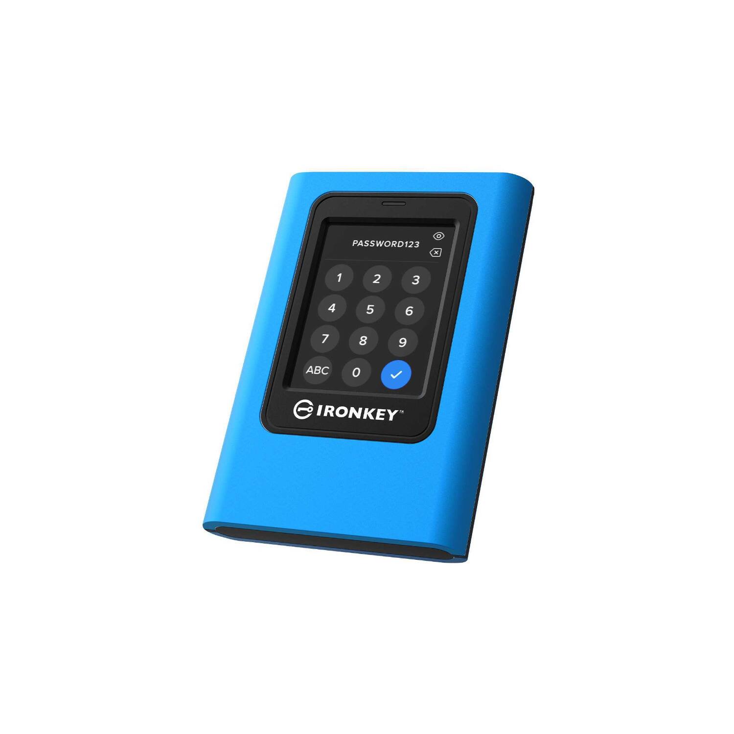 PASSWORD123  
1 2 3  
4 5 6  
7 8 9  
ABC 0  
IRONKEY