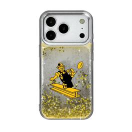 Keyscaper - NFL - Pittsburgh Steelers Linen Logo iPhone Glitter Case - 13 - Multicolor