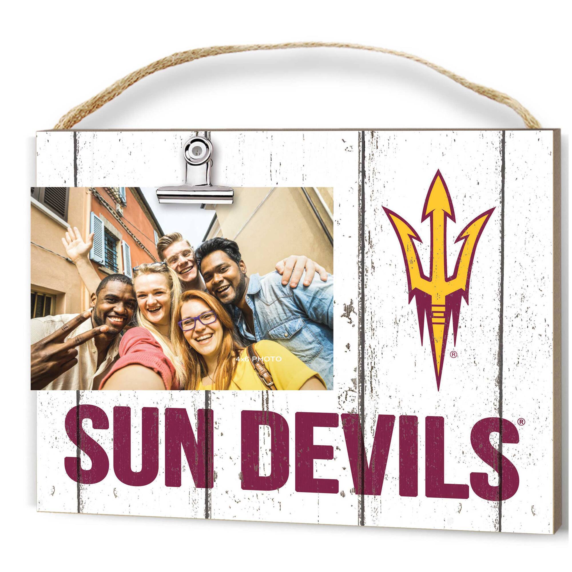 Arizona State Sun Devils 8'' x 10'' Weathered Clip It Frame