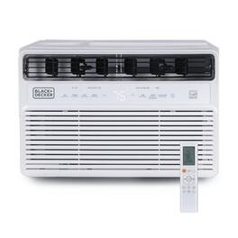 Black+Decker - 10,000 BTU Inverter Window Air Conditioner - White