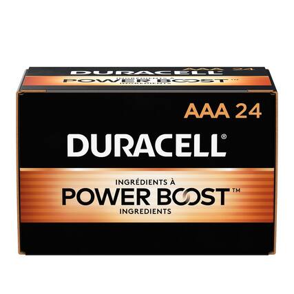 24 - DURACELL
AAA 24
DURACELL
INGRÉDIENTS À
POWER BOOST™
INGREDIENTS