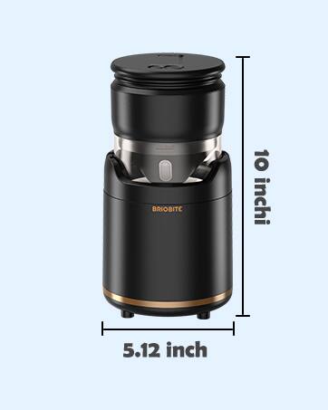 BRIOBITE  
10 inch  
5.12 inch