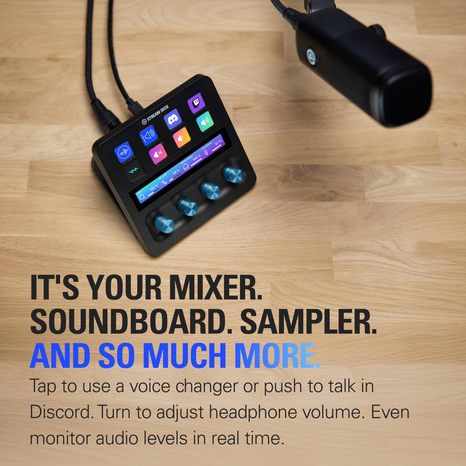 Elgato XLR Dock MK.2 for Stream Deck + Black 10GBQ9901 - Best Buy