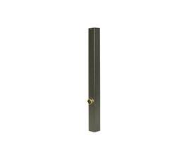 Yard Butler - Mid Post Replacement Shaft - Swivel Reel Repair Part, Steel Construction, Brass Coupling RPK-015
