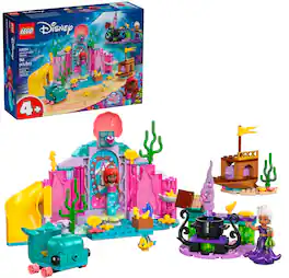 LEGO - Disney Princess Ariel’s Crystal Cavern and Treasure Chest 43254