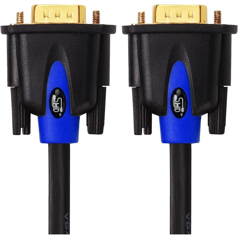 PARKER SLATER - VGA to VGA Cable – HD15 Male-to-Male, 3 Ft