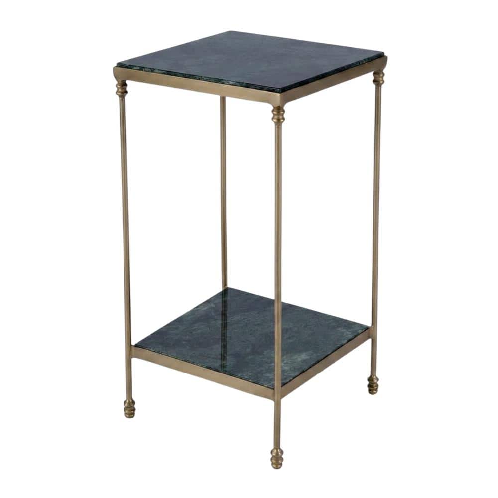Butler Specialty - Larkin Marble & Iron Side Table - Green price history on PriceWatchPro