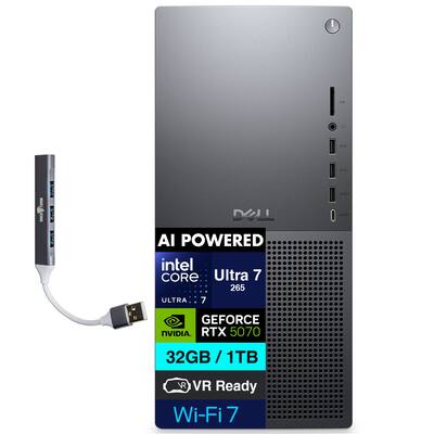 Dell Tower Plus EBT2250 Desktop (Intel Ultra 7 265, 32GB DDR5, 2TB Dell Tower Plus EBT2250 Desktop (Intel Ultra 7 265, 32GB DDR5, 2TB