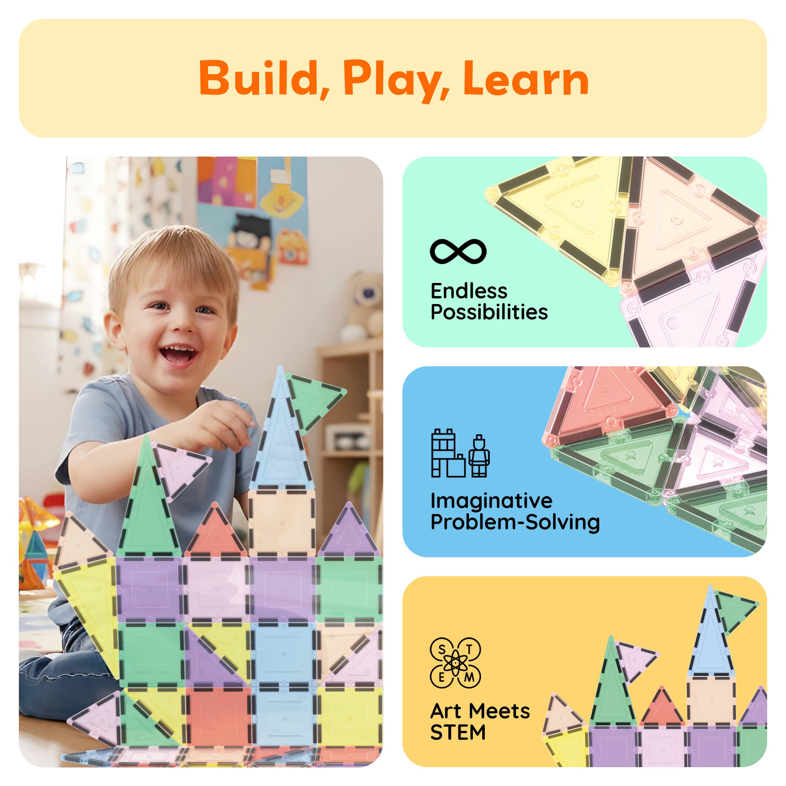 Build, Play, Learn

Endless Possibilities

Imaginative Problem-Solving

Art Meets STEM