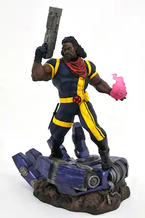 Front. Diamond Select Toys - Diamond Select - Marvel Premier Collection X-Men Bishop Statue - COLLECTABLES - Multicolor.
