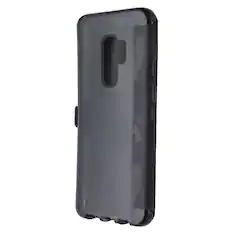 Front. Tech21 - Tech21 Evo Wallet Series Folio Style Case Cover for Galaxy S9+ (Plus) - Black - Black.