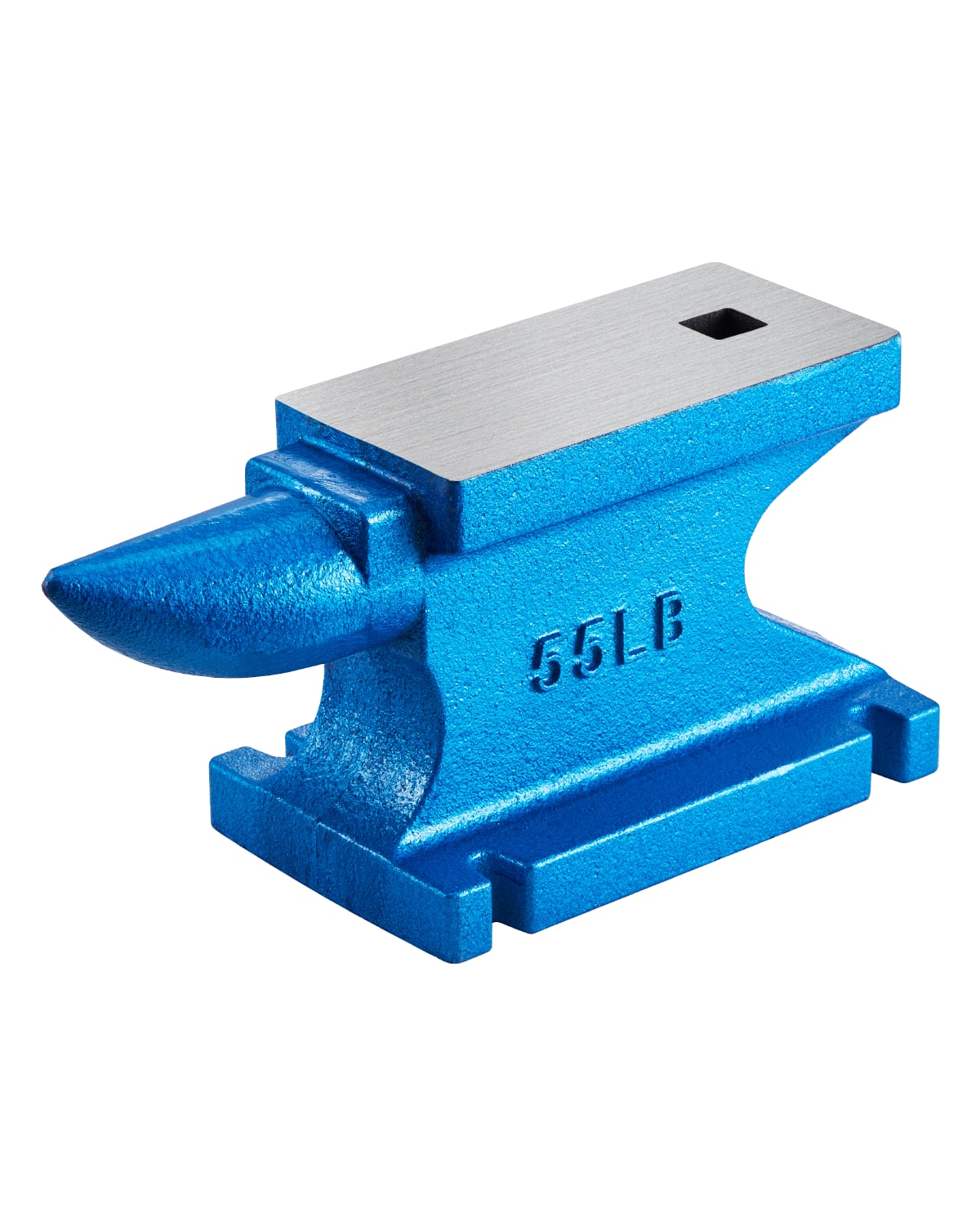 VEVOR - Single Horn Anvil 55Lbs, Cast Iron Anvil Blacksmith Withstands Heavy Blows,Anvil Rugged Round Horn Anvil Blacksmith - Blue price history on PriceWatchPro