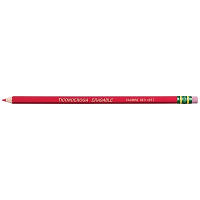 Ticonderoga Erasable  
Carmine Red 4251