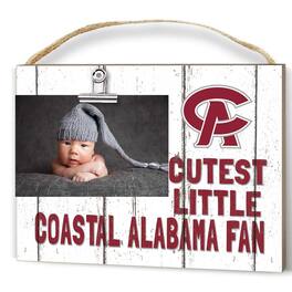 Jardine - Coastal Alabama Community College 8'' x 10'' Cutest Little Weathered Logo Clip Photo Frame - White