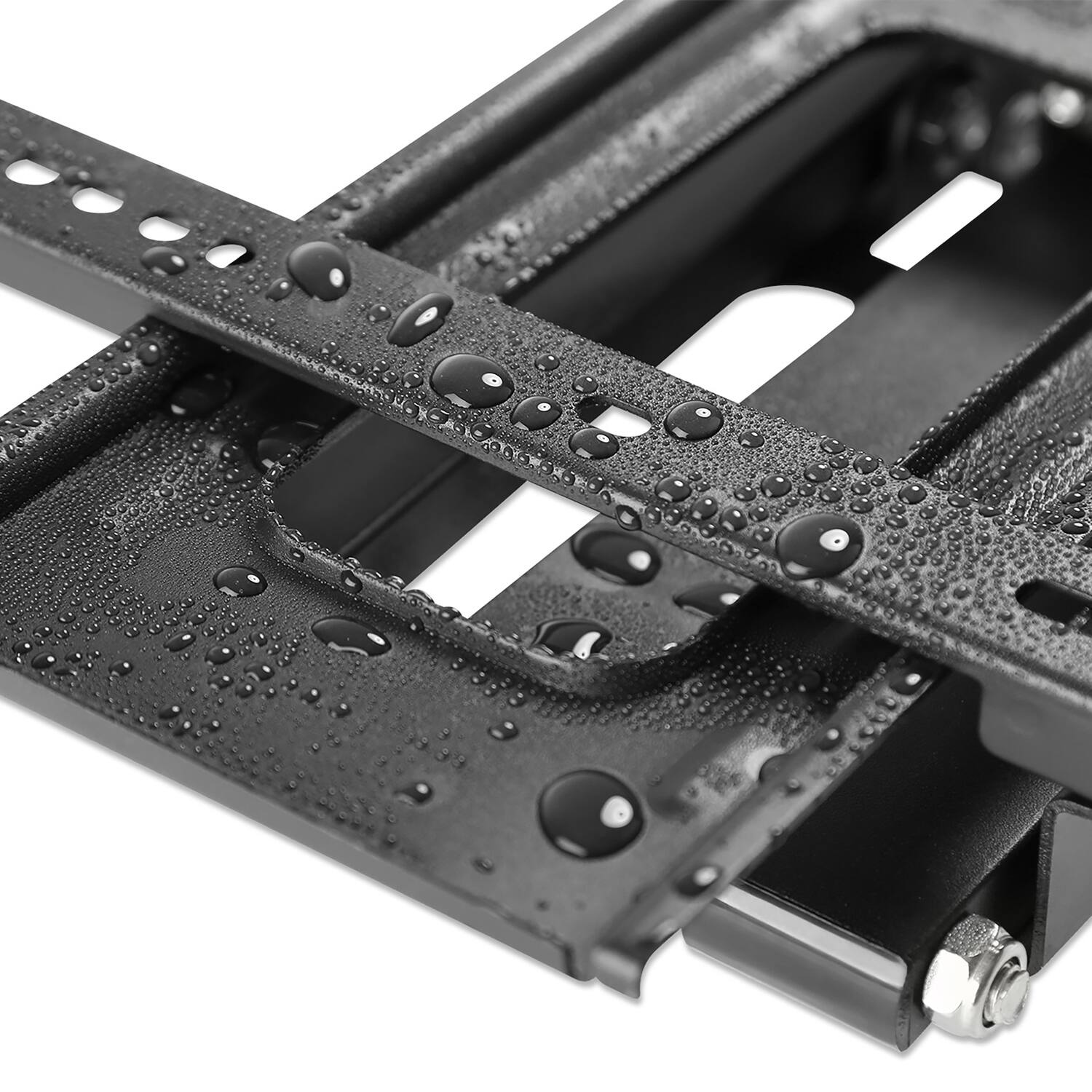 Alt View 9. Manhattan - Full-Motion TV Wall Mount for 37" to 86" TVs, 600 x 400 Max VESA, Holds up to 110 Lbs, Outdoor - Black.
