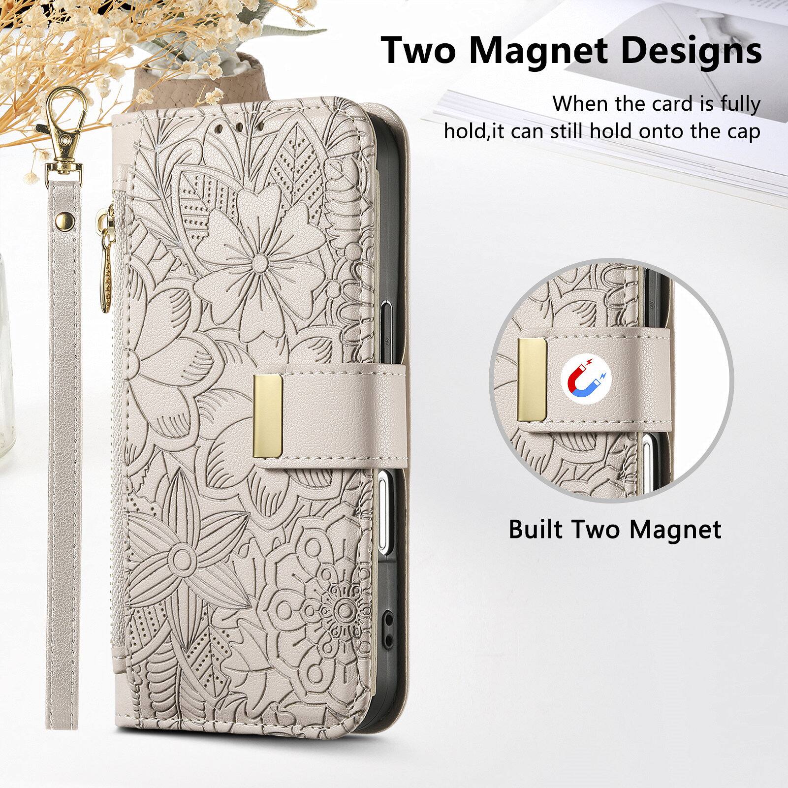 Two Magnet Designs  
When the card is fully hold, it can still hold onto the cap  
Built Two Magnet