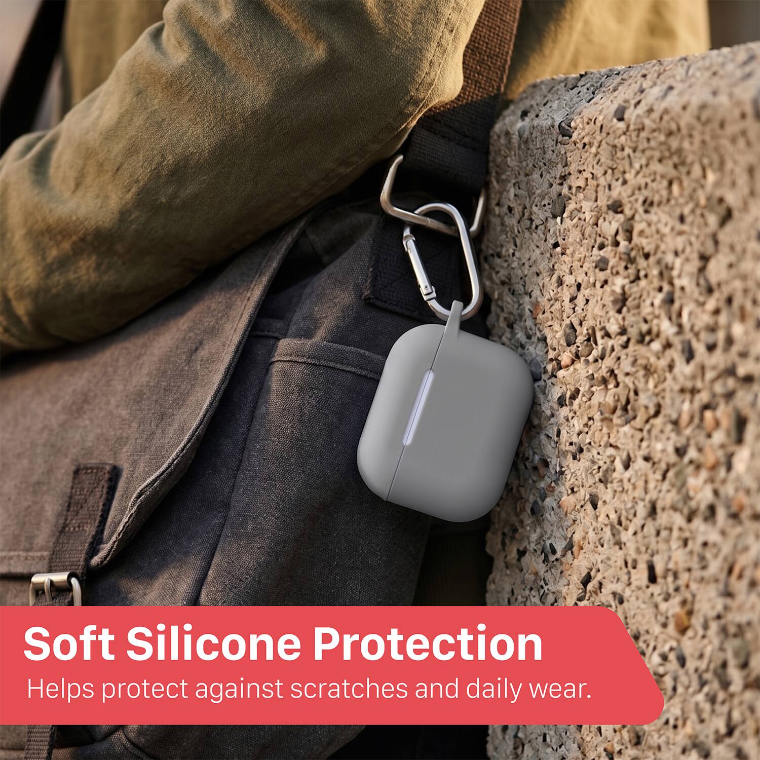 Soft Silicone Protection  
Helps protect against scratches and daily wear.