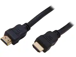 StarTech.com - HDMIMM10HS 10 ft. Black High Speed HDMI Cable with Ethernet Male to Male