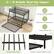 21 + 19 Reliable Metal Slat Support
Provide a large weight capacity
- No box spring needed
- Effective rust prevention
- Long-lasting use
Sturdy Metal Slats
Powder Coated Metal Frame