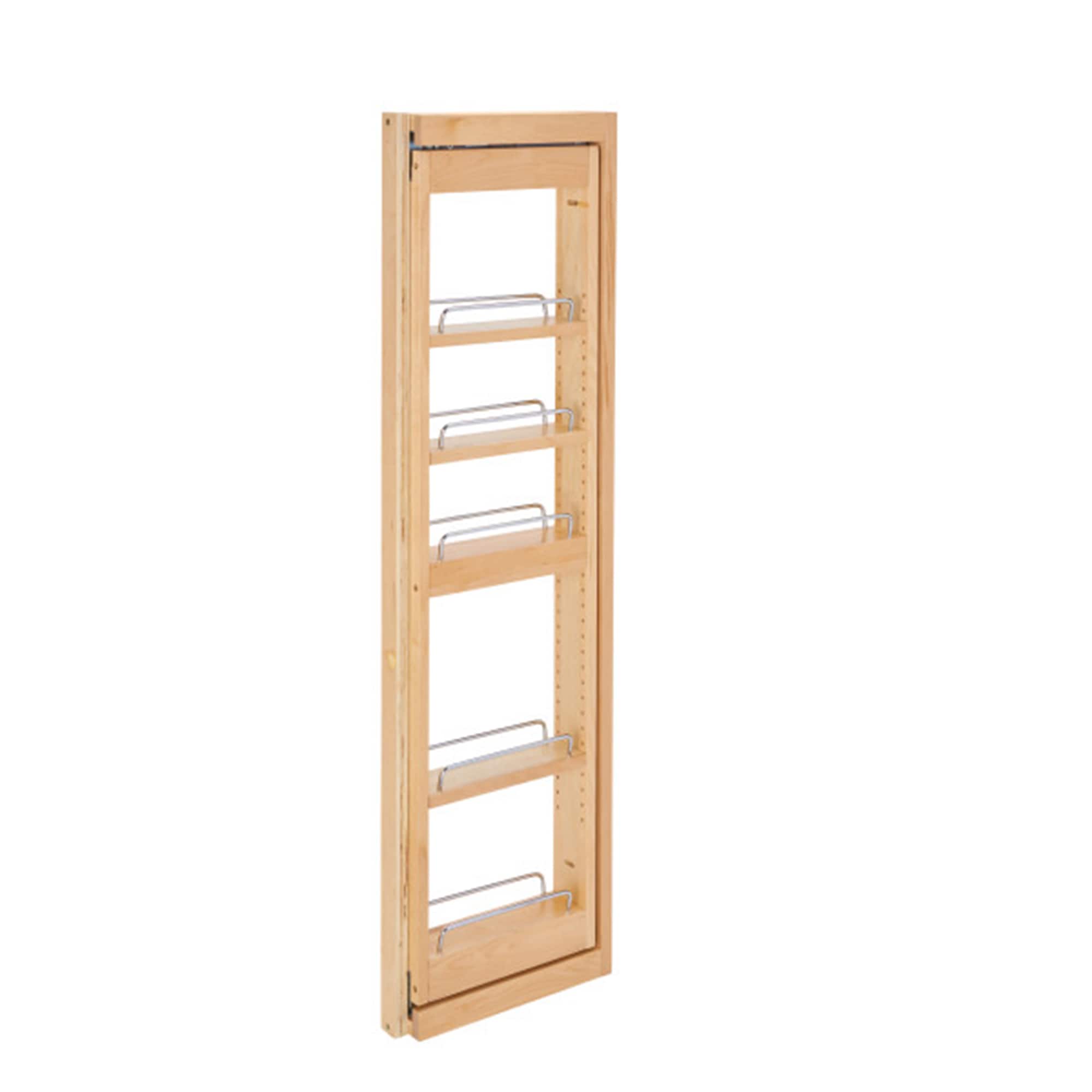 Rev-A-Shelf - 3" Pullout Wall Filler w/ Soft-close, 39" Height, 432-WFBBSC39-3C - Natural Maple