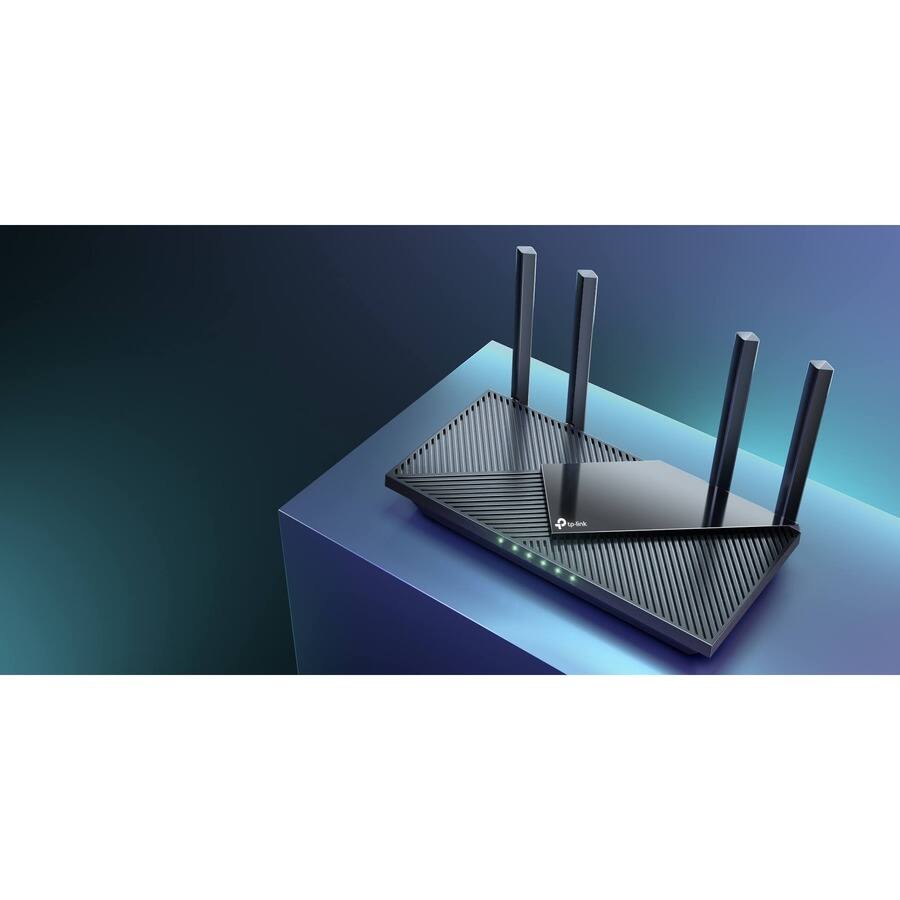 Alt View 8. TP-Link - TP-Link Archer AX55 - Wi-Fi 6 IEEE 802.11ax Ethernet Wireless Router - Dual Band - OFDMA - MU-MIMO - OneMesh Compatible - Unknown.