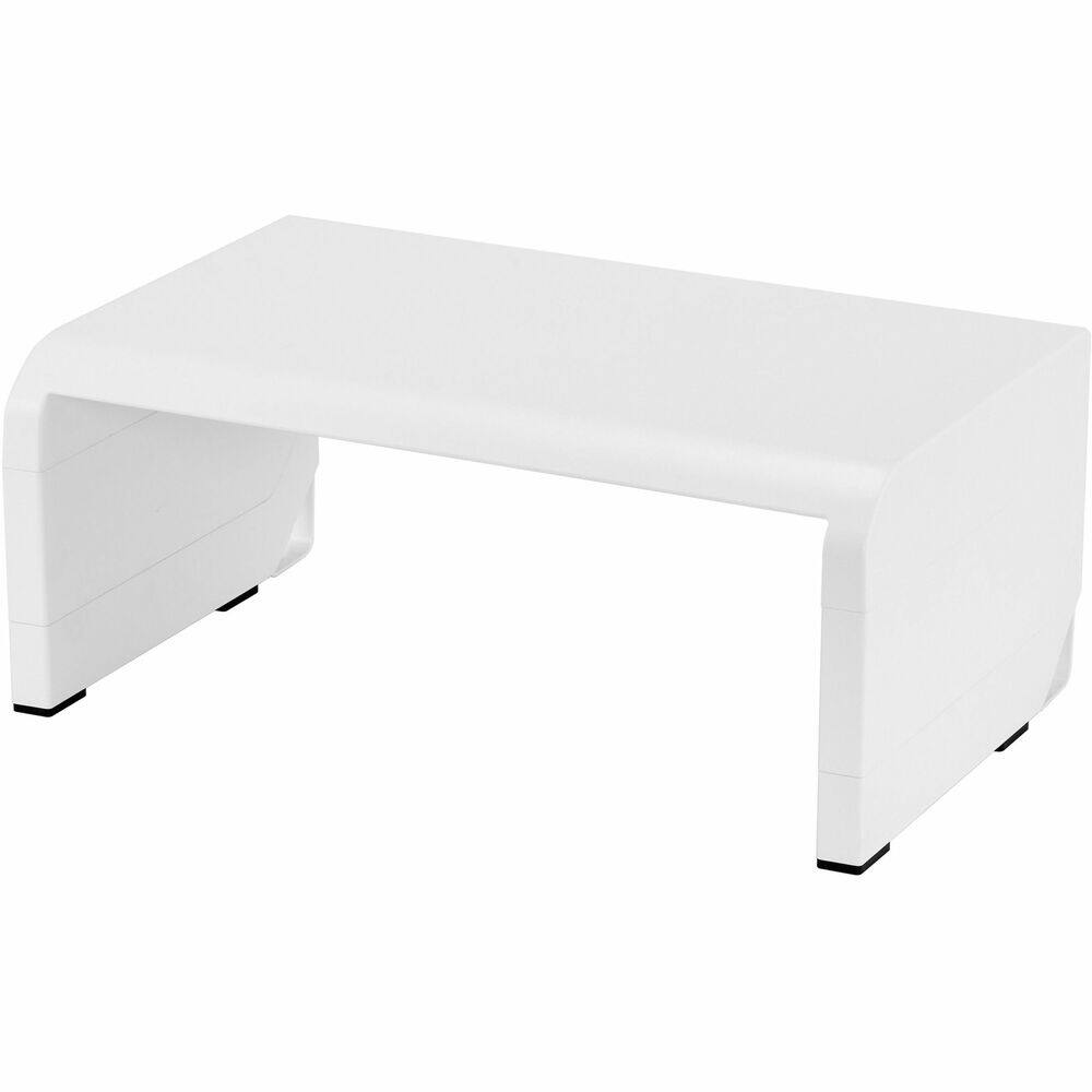 Bostitch - Stanley-Bostitch Adjustable Monitor Stand - White