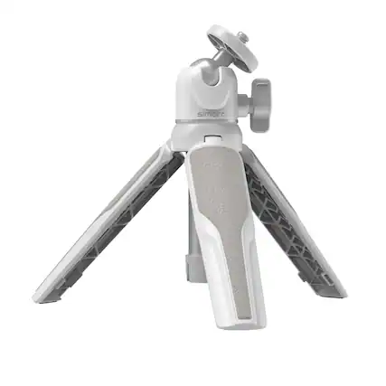 Front. Smallrig - SmallRig simorr Vigor VT-10 Vlog Tripod, Ronda White.