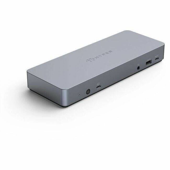 Front. Hyper - Hyper 14-Port USB-C Docking Station - for Notebook - 135 W - USB Type C - 4K - 3840 x 2160 - 5 x USB Type-A Ports - USB.